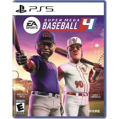 Jogo Electronic Arts Super Mega Baseball 4 Standard Edition para Playstation 5 Preto