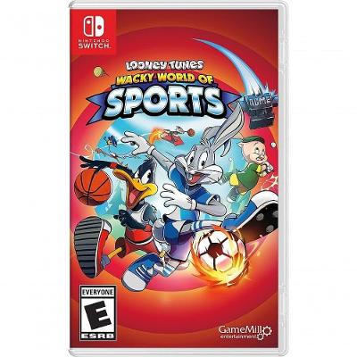 Jogo Gamemill Entertainment Wacky World Of Sports Nintendo Switch 4 Esportes 9 Personagens Looney