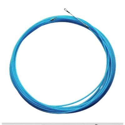 Guia Passa Fio Helicoidal PF0410 com Ponteira em Aço e Memória de Enrolamento Azul Decorlux 10MT