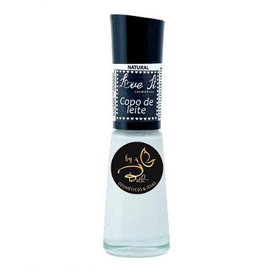 Copo De Leite Esmalte Secagem Rápida Alta Cobertura