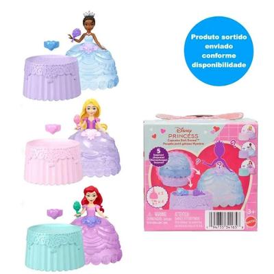 Boneca Cupcake Surpresa com Transformação Mágica Roxo Mattel