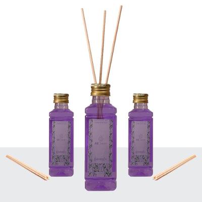 3 Difusores Aromatizador De Ambientes Com Varetas Lavanda