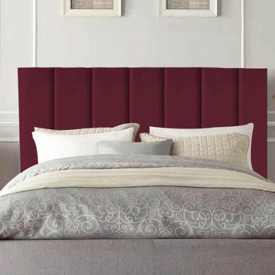 Cabeceira Estofada Casal Queen 160 Cm Maya Suede E Frame Cor:bordô