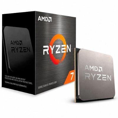 Processador AMD Ryzen 7 5700 com 8 Núcleos e 16 Threads e Turbo de 4.6GHz e Zen 3, 65W e AM4