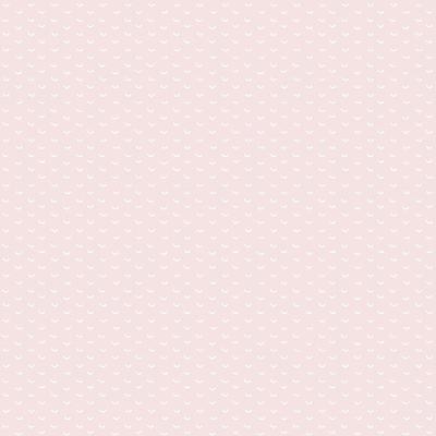 Papel De Parede Fofura Baby Desenhos De Passarinhos Rosa Ff4016