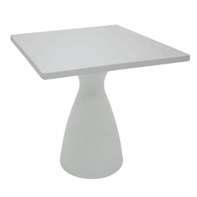 Mesa Flut Quadrada Plástico 1 Lugar Branco 160kg 92742010 Tramontina