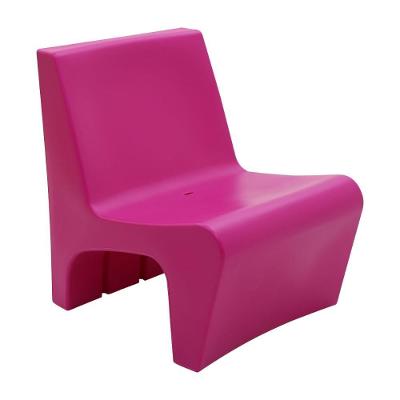 Poltrona Berta Decorativa em Polietileno Confortável Hot Pink Tramontina