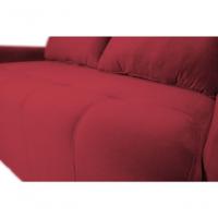 Sofá Cama Para Sala De Estar Amora New Veludo Matrix - Vinho Vinho