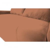 Sofá Cama Para Sala De Estar Amora New Veludo Matrix - Cobre Cobre