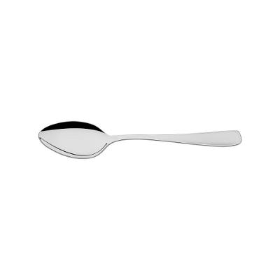 Kit 4 Colheres de Mesa Tramontina Continental em Aço Inox Acabamento Brilho e Fosco Inox