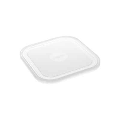 Tampa Freezinox Quadrada de Plástico para Alimentos Transparente Tramontina 16CM