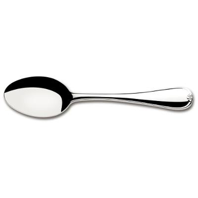 Kit 6 Colheres para Chá Vicenza em Aço Inox Acabamento Alto Brilho para Mesa Posta Inox Tramontina