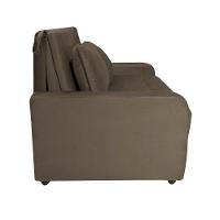 Sofá Cama Para Sala De Estar Amora New Suede - Castor Castor - 2