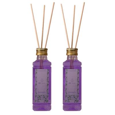 2 Difusores Aromatizador De Ambientes Com Varetas Lavanda