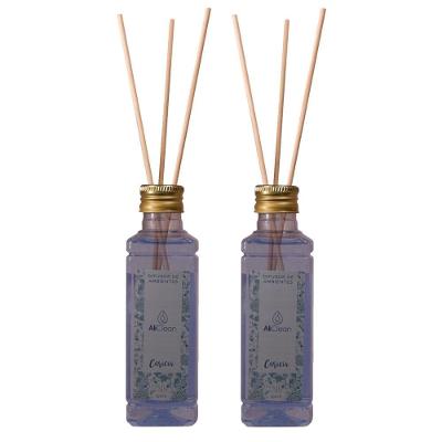 2 Difusores Aromatizador De Ambientes Com Varetas Caricia