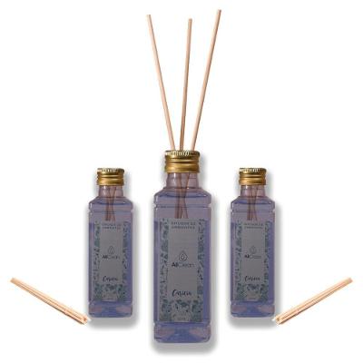 3 Difusores Aromatizador De Ambientes Com Varetas Carícia