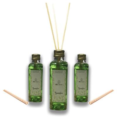 3 Difusores Aromatizador De Ambientes Com Varetas Citronela