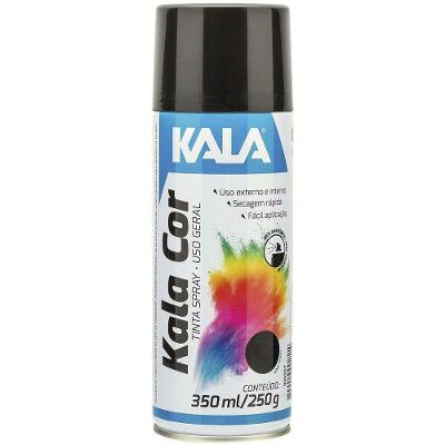 Tinta Spray Uso Geral Brilhante Cobertura Uniforme 350ML Kala