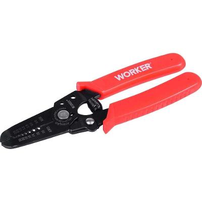 Alicate Desencapador Cortador 6 Worker com Corte Preciso Preto 15CM
