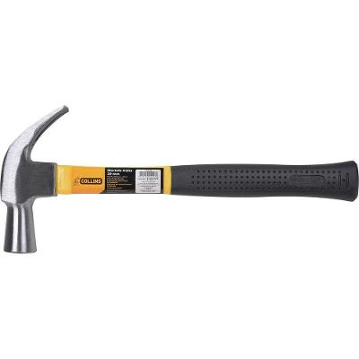 Martelo Unha 29mm com Cabo de Fibra de Vidro Collins Aço Forjado e Temperado Empunhadura Ergonômica