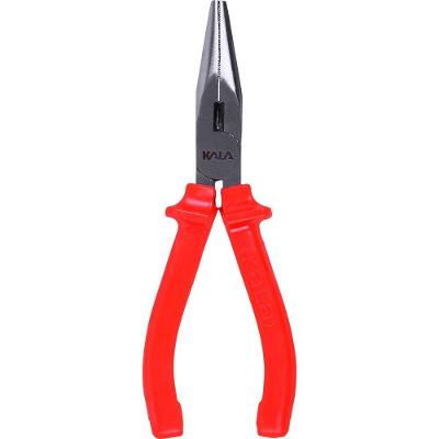 Alicate Bico 6'' Aço Carbono Profissional com Bico Meia-Cana Cinza Kala