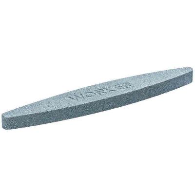 Pedra de Afiar Canoa 9'' para Facas Foices e Machados com Formato Ergonômico Cinza Worker