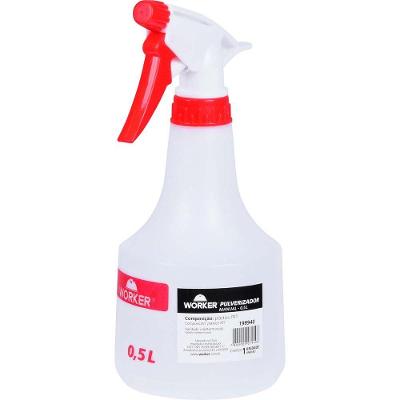 Pulverizador Manual Pulverizador 0,5L Alcance 3M Bico Ajustavel Worker