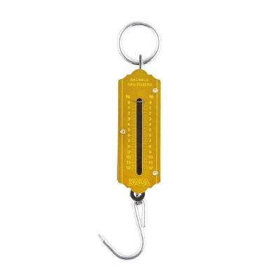 Balança Peixeiro Suspensa 12KG Divisão 100g Precisão Aço Inox e Plástico Kala