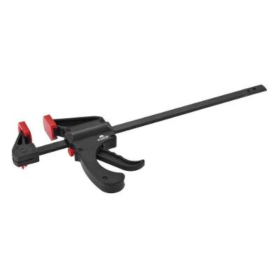 Grampo de Aperto Rápido Nylon 12'' 305mm Fixação Eficiente Preto Worker