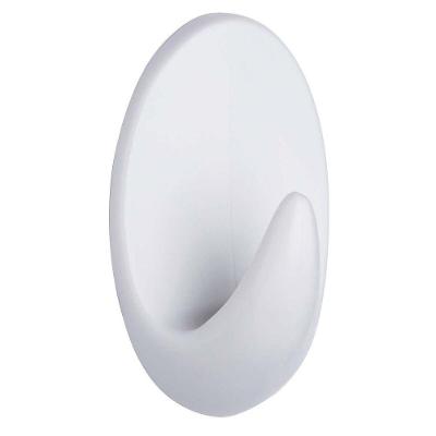 Gancho Adesivo Abs Fixação sem Danos para Toalhas e Utensílios Branco 2KG Kala