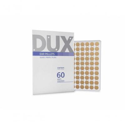 Acessório para Auriculoterapia Dux Nutrition Ponto Prata Inox com Banho de Prata 60UN