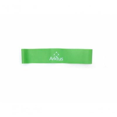 Exercitador Elástico Mini Band Super Forte em Látex Natural Amarelo Arktus