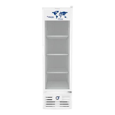 Expositor Vertical Tripla Ação Porta De Vidro 284 Litros Fricon Vcet284-2v000 Branco 220v