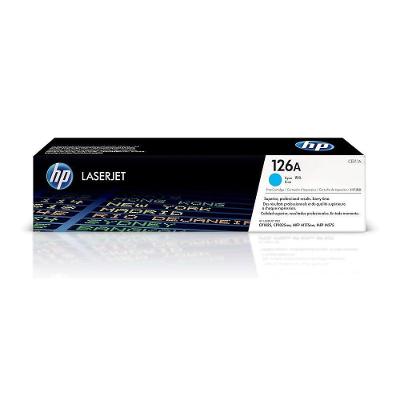 Toner HP 126a Ciano Original Rendimento 1.200 Páginas CE311A