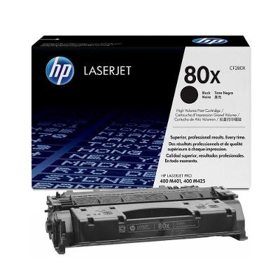 Toner HP CF280X Original Preto para Laserjet M401dn M401dw M425dn M401dne M401n 6900 Páginas