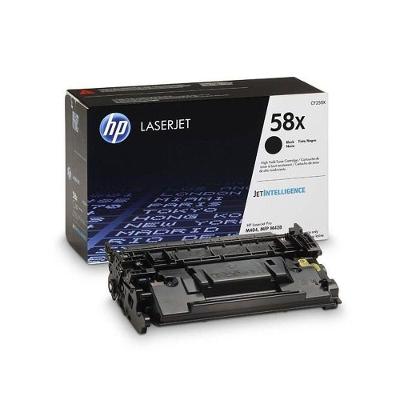 Toner HP CF258X Preto Original com Alto Rendimento de 10000 Páginas para M404 e M428