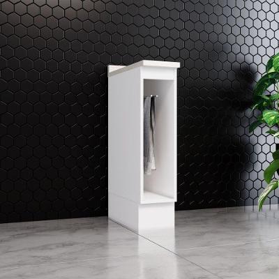 Balcão Amy Casa 812 sem Porta sem Gaveta MDF 20CM Branco Casa 812