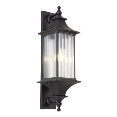 Arandela Colonial Villano 80049 com Soquete E27 Preto Nordecor Iluminação 72CM