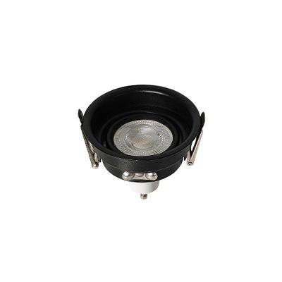 Spot de Embutir Loyo Pro Recuado Direcionável GU10 Preto Nordecor Iluminação