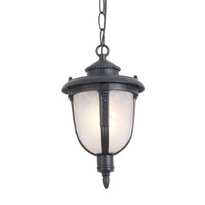 Lustre Pendente Castelli 80064 com Soquete E27 IP65 Preto Nordecor Iluminação 27,5CM