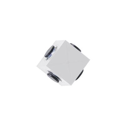 Mini Arandela Flou LED Embutido IP65 4W Bivolt 2700K Nordecor Iluminação