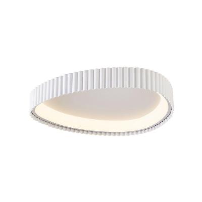 Plafon Rivy 90014 LED Dimerizável com Controle Remoto Branco Nordecor Iluminação
