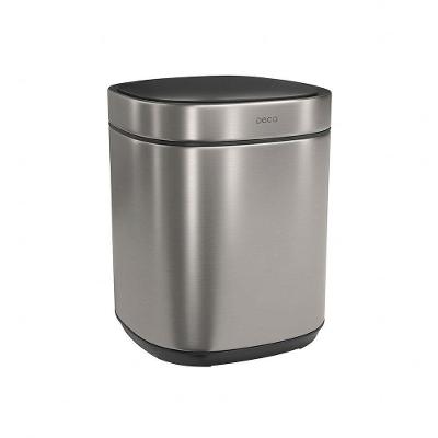 Lixeira Deca Suprema 1007.qua.8.inx 8L Aço Inox com Sensor Inox
