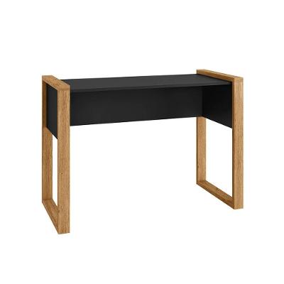 Escrivaninha Mesa Office 5030 Moderno sem Gavetas MDP-MDF 107.5CM Branco Qmovi