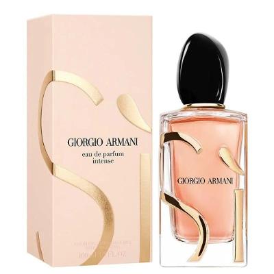 Perfume Sì Intense Giorgio Armani Feminino Eau de Parfum Ambarino Frutal 100ML