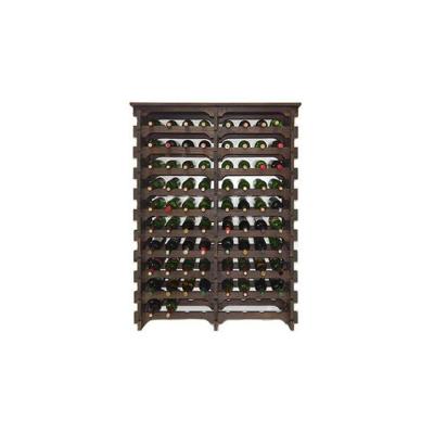 Adega Vinho Madeira 80 Garrafas Tipo Mesinha Cor Imbuia C08