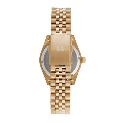 Relógio Masculino Sunset Clássico Aço Inox Automático Dourado Séculus