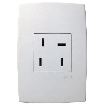 Tomada P- Telefone Telebras 4 Pinos com Placa Pial Plus Cod 615103 Bivolt Pial