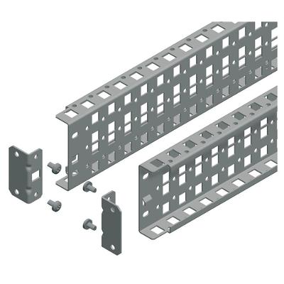 Trilho Transversal Universal NSYSUCR9060 Ajustável 25mm Carga 110kg Inox Schneider Electric 2 Peças