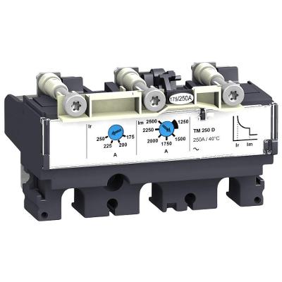 Unidade de Disparo TM-D TM160DC Tripolar 160A Termomagnetica Inox 750V CC Schneider Electric